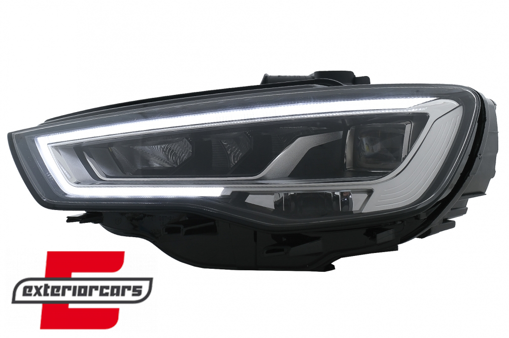 Full LED prednja svjetla SEQ žmigavci / Audi A3 8V (2012-2016) sa Xenon svjetlima - Slika 3