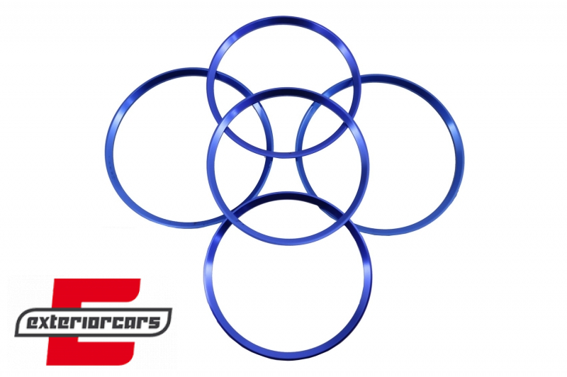 Ringovi ventilacije (plava) / Mercedes A-klasa W176 B-klasa W246 CLA-klasa C117 GLA-klasa X156 - Slika 3