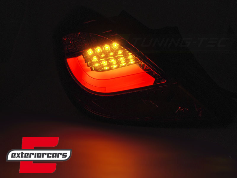 LED LightBar stražnja svjetla (crna) / Opel Corsa D (2006-2014) hatchback 3V - Slika 3