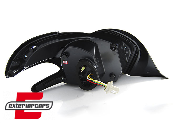 Full LED stražnja svjetla LedBar (crvena/smoke) / Peugeot 208 hatchback (04.2012-06.2015) 3V 5V - Slika 4