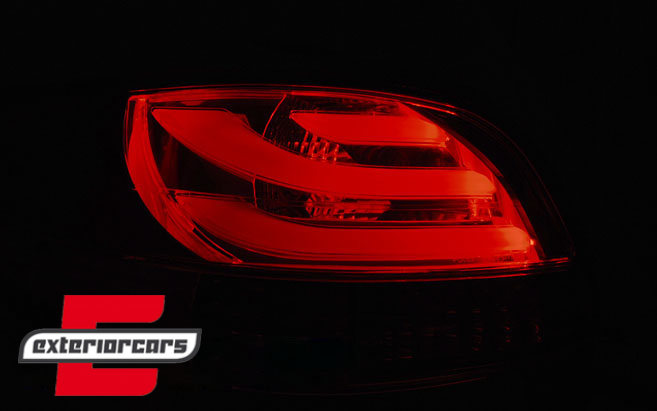 LED stražnja svjetla LightBar dizajn (crvena/smoke) / Peugeot 206 (10.1998-2009) hatchback 3V 5V - Slika 2