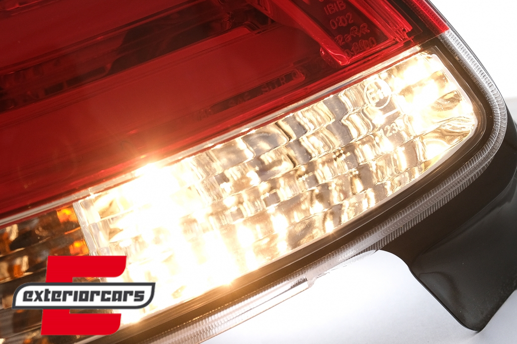 LED stražnja svjetla LightBar dizajn (crvena/kristal) / Peugeot 206 (10.1998-2009) hatchback 3V 5V - Slika 16