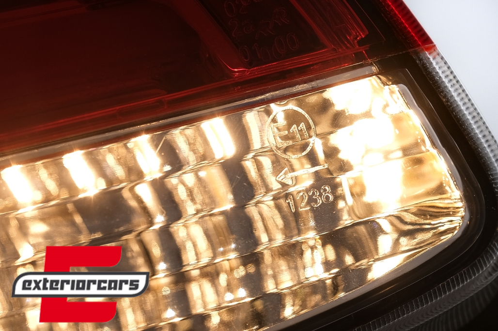 LED stražnja svjetla LightBar dizajn (crvena/kristal) / Peugeot 206 (10.1998-2009) hatchback 3V 5V - Slika 17