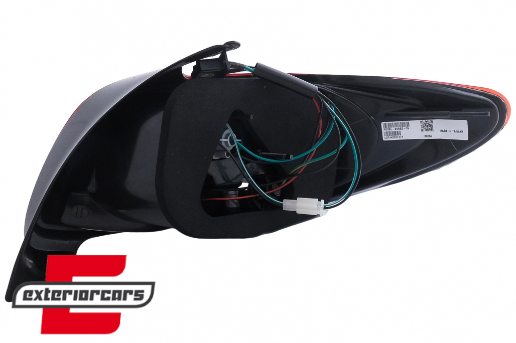 LED stražnja svjetla LightBar dizajn (crvena/kristal) / Peugeot 206 (10.1998-2009) hatchback 3V 5V - Slika 18