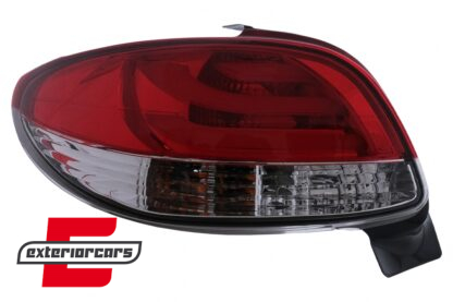 LED stražnja svjetla LightBar dizajn (crvena/kristal) - Slika 3
