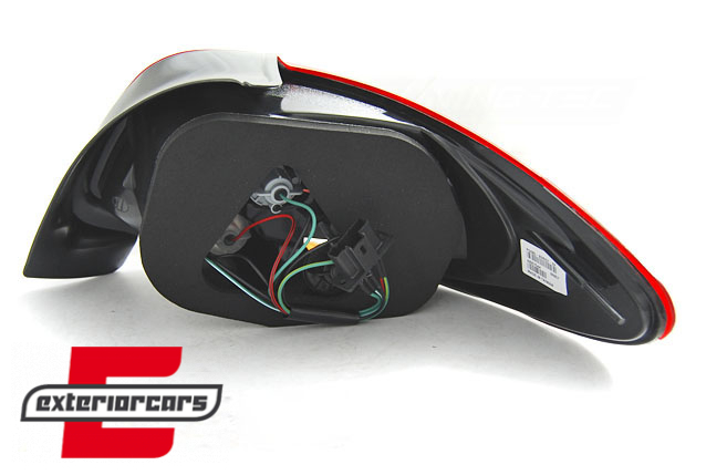 LED stražnja svjetla LightBar dizajn (crvena/smoke) / Peugeot 206 (10.1998-2009) hatchback 3V 5V - Slika 3