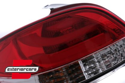 LED stražnja svjetla LightBar dizajn (crvena/kristal) - Slika 4