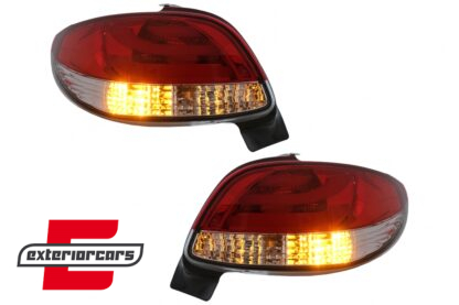 LED stražnja svjetla LightBar dizajn (crvena/kristal) - Slika 5