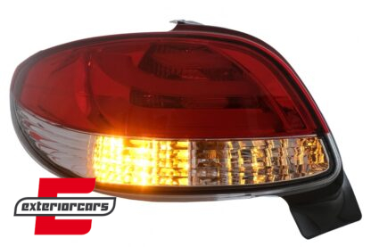 LED stražnja svjetla LightBar dizajn (crvena/kristal) - Slika 6
