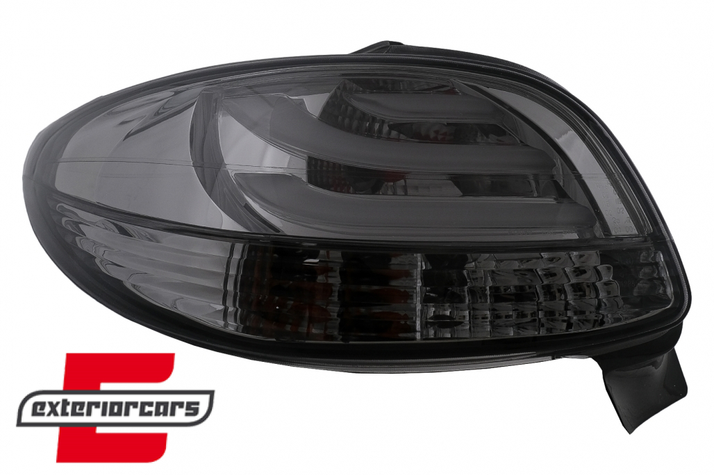 LED stražnja svjetla LightBar dizajn (smoke) / Peugeot 206 (10.1998-2009) hatchback 3V 5V - Slika 2