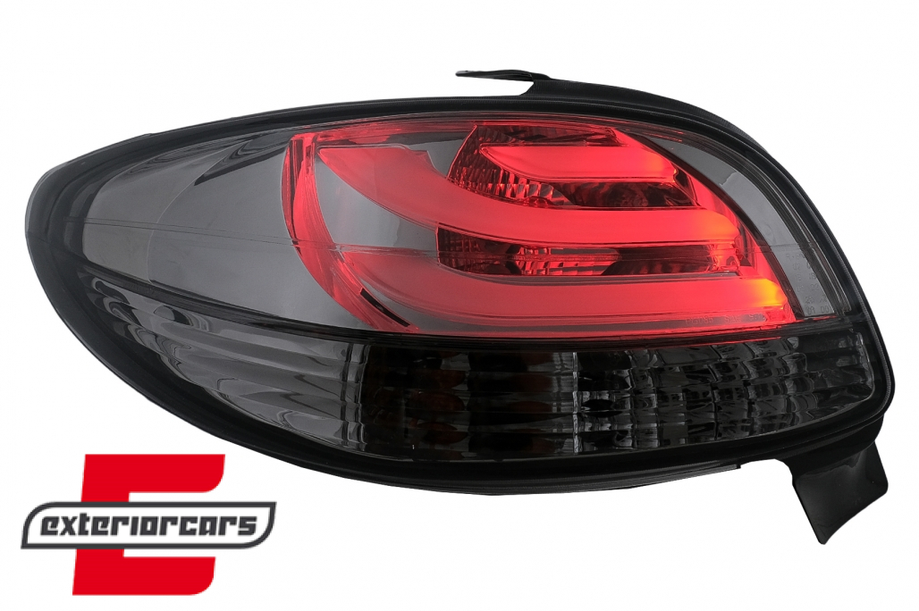 LED stražnja svjetla LightBar dizajn (smoke) / Peugeot 206 (10.1998-2009) hatchback 3V 5V - Slika 5