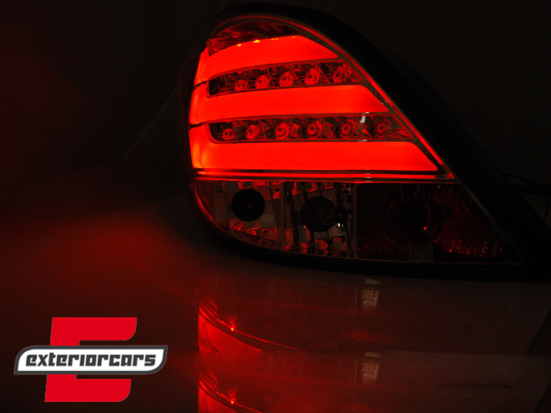 LED stražnja svjetla LedBar (chrome) / Peugeot 207 hatchback (05.2006-06.2009) 3V 5V - Slika 3