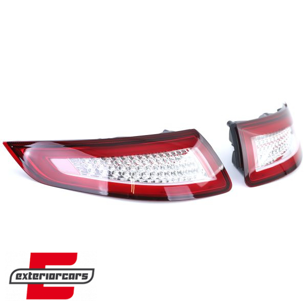 Full LED stražnja svjetla Sekvencijalni Dinamički žmigavci (crvena/kristal) / Porsche 911 (997) (2004-2009) - Slika 4