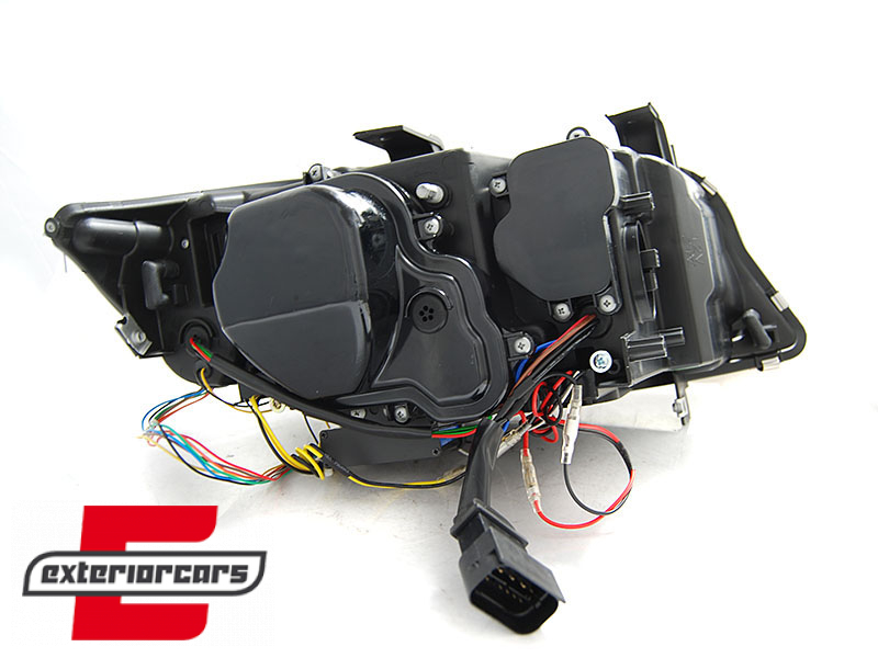 Prednja svjetla 3D Angel Eyes LED DRL Xenon (chrome) / BMW serije 3 E90 E91 LCI (2008-2011) - Slika 6