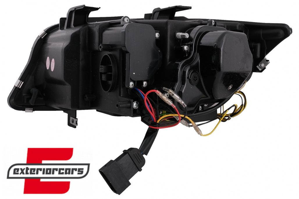 Prednja svjetla 3D Angel Eyes LED DRL Xenon (crna) / BMW serije 3 E90 E91 LCI (2008-2011) - Slika 17
