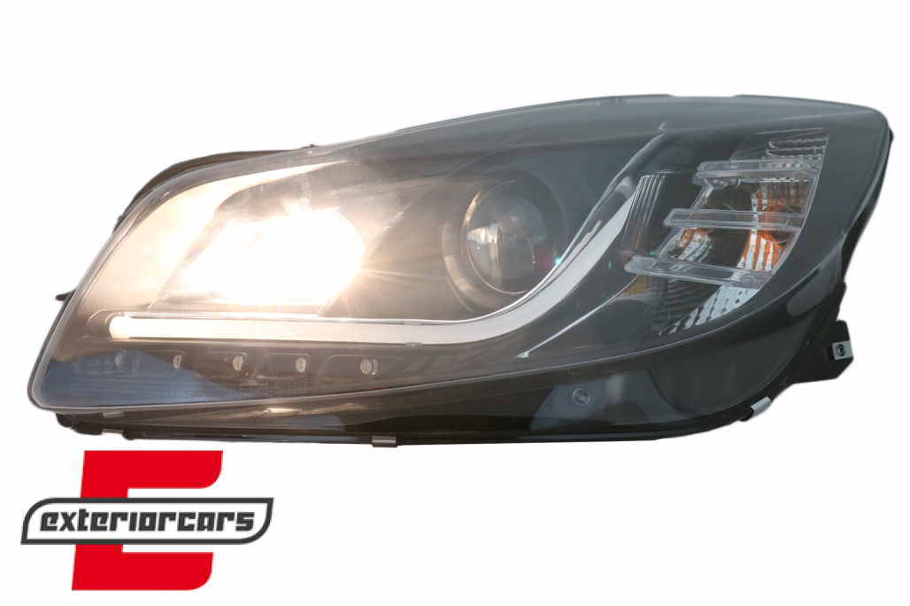 Prednja svjetla LED DRL Facelift Xenon look (crna) / Opel Insignia (2008-2012) - Slika 7