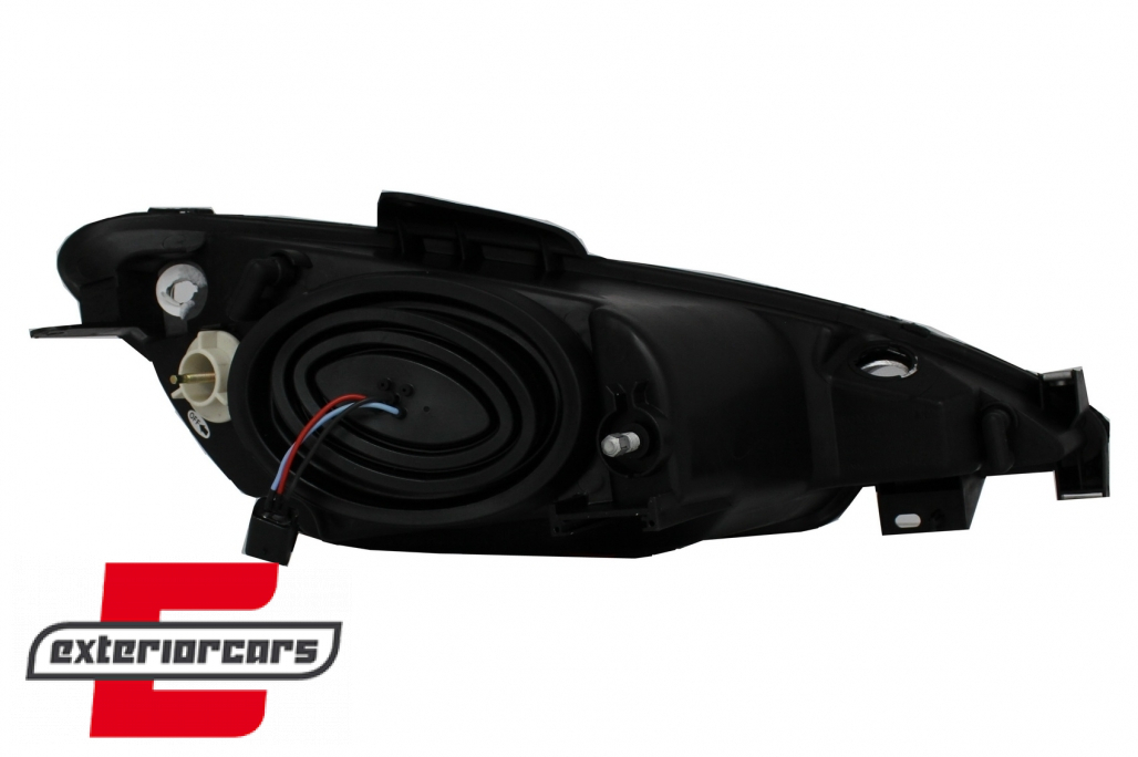 Prednja svjetla Angel Eyes (crna) / Peugeot 206 (2003-2009) - Slika 6