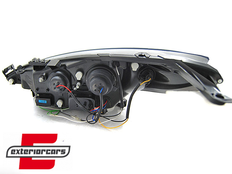Prednja svjetla LED DayLight (chrome) / Peugeot 207 (2006-2015) - Slika 2
