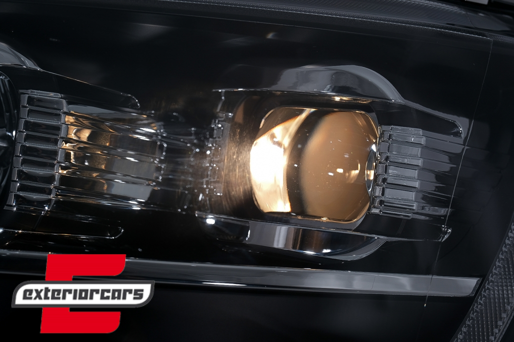 LED prednja svjetla TubeLight SEQ žmigavci (crna) / Volkswagen T6 (2015-2019) - Slika 13