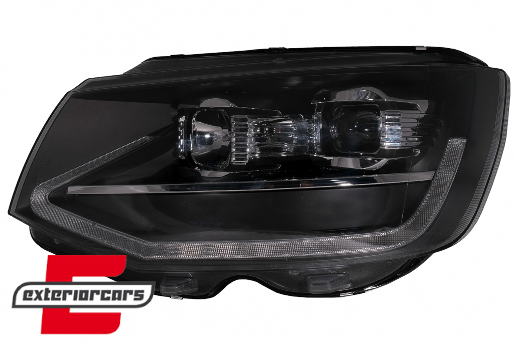 LED prednja svjetla TubeLight SEQ žmigavci (crna) / Volkswagen T6 (2015-2019) - Slika 16
