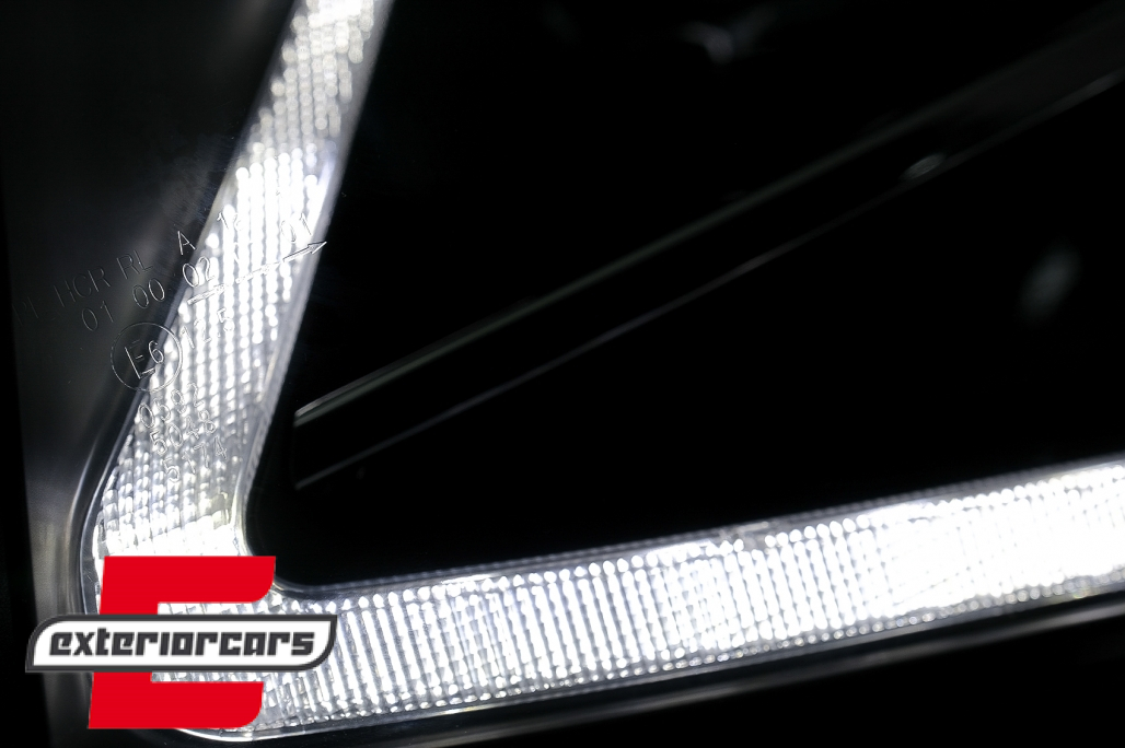 LED prednja svjetla TubeLight SEQ žmigavci (crna) / Volkswagen T6 (2015-2019) - Slika 5