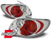Stražnja svjetla (chrome) / Peugeot 206 (10.1998-2009) hatchback 3V 5V