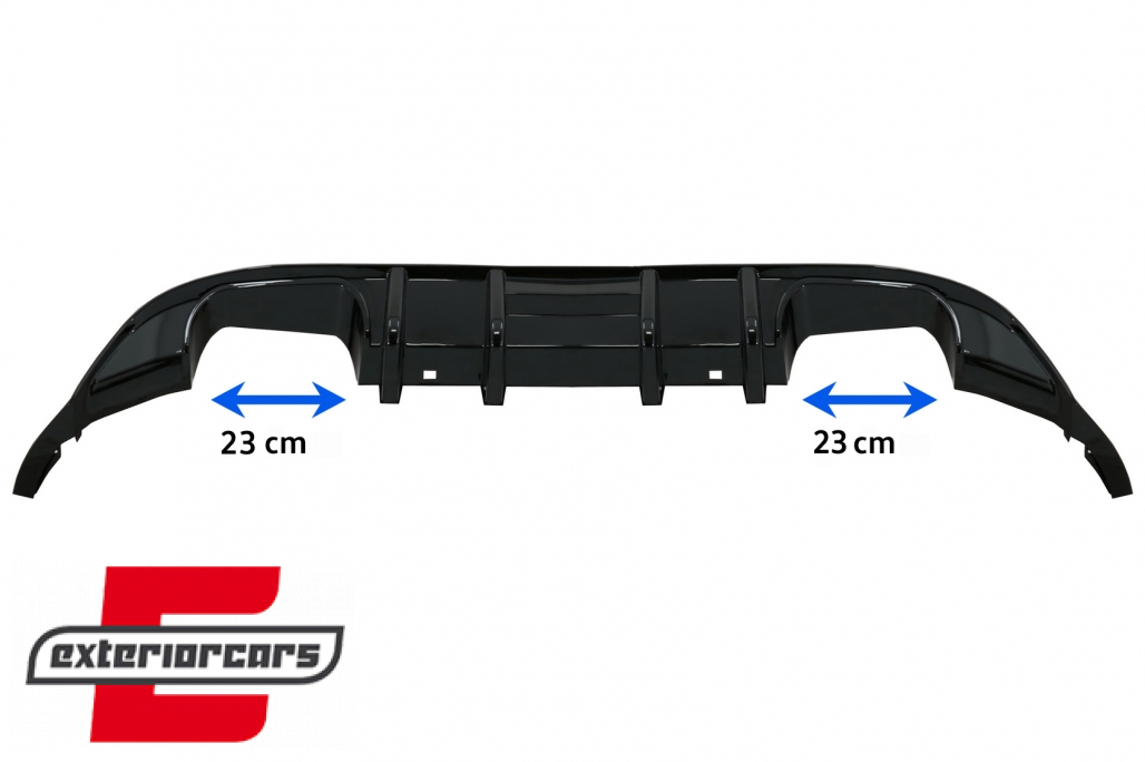 Difuzor zraka R-look (piano crna) / VW Golf 7.5 (2017-2019) - Slika 13