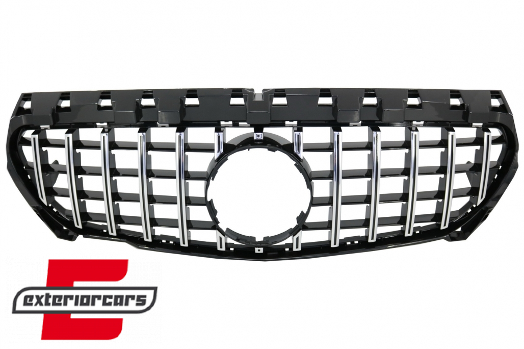 Prednja maska GT-R Panamericana dizajn (chrome) / MERCEDES CLA C117 X117 W117 (2013-2018) - Slika 2