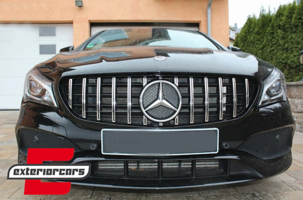 Prednja maska GT-R Panamericana dizajn (chrome) / MERCEDES CLA C117 X117 W117 (2013-2018) - Slika 6