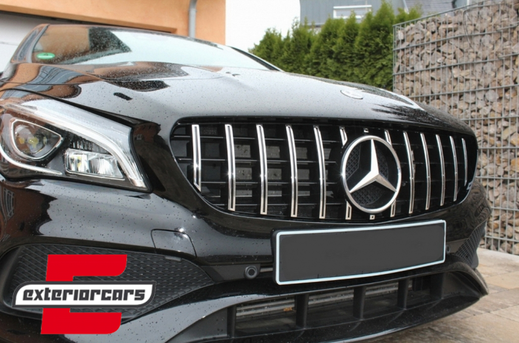 Prednja maska GT-R Panamericana dizajn (chrome) / MERCEDES CLA C117 X117 W117 (2013-2018) - Slika 7