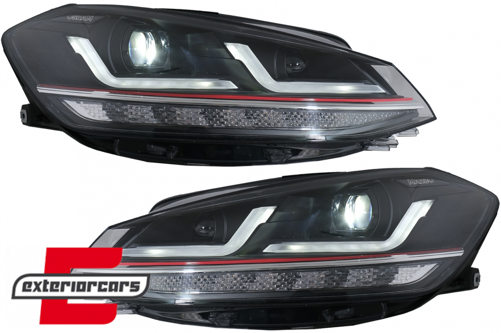 OSRAM Full LED prednja svjetla LEDriving SEQ žmigavci GTI look / VW Golf 7.5 Facelift (2017-2020) - Slika 10