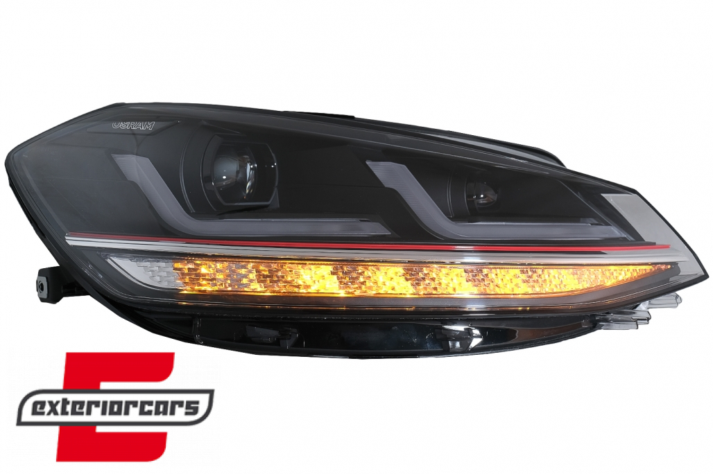 OSRAM Full LED prednja svjetla LEDriving SEQ žmigavci GTI look / VW Golf 7.5 Facelift (2017-2020) - Slika 15