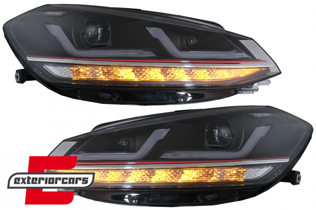 OSRAM Full LED prednja svjetla LEDriving SEQ žmigavci GTI look / VW Golf 7.5 Facelift (2017-2020) - Slika 17