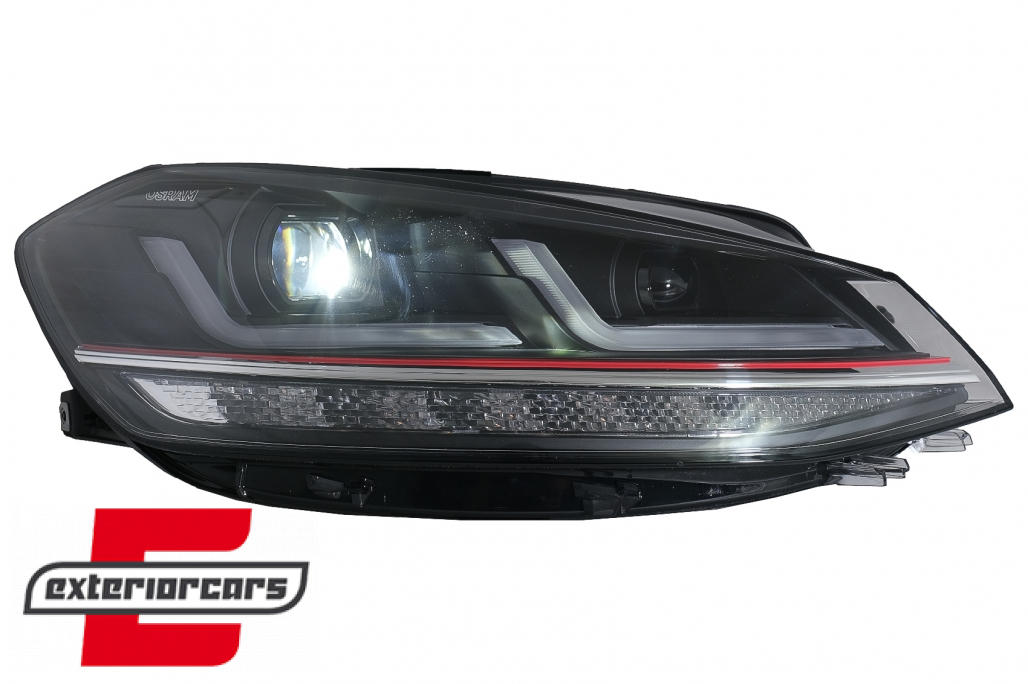 OSRAM Full LED prednja svjetla LEDriving SEQ žmigavci GTI look / VW Golf 7.5 Facelift (2017-2020) - Slika 5