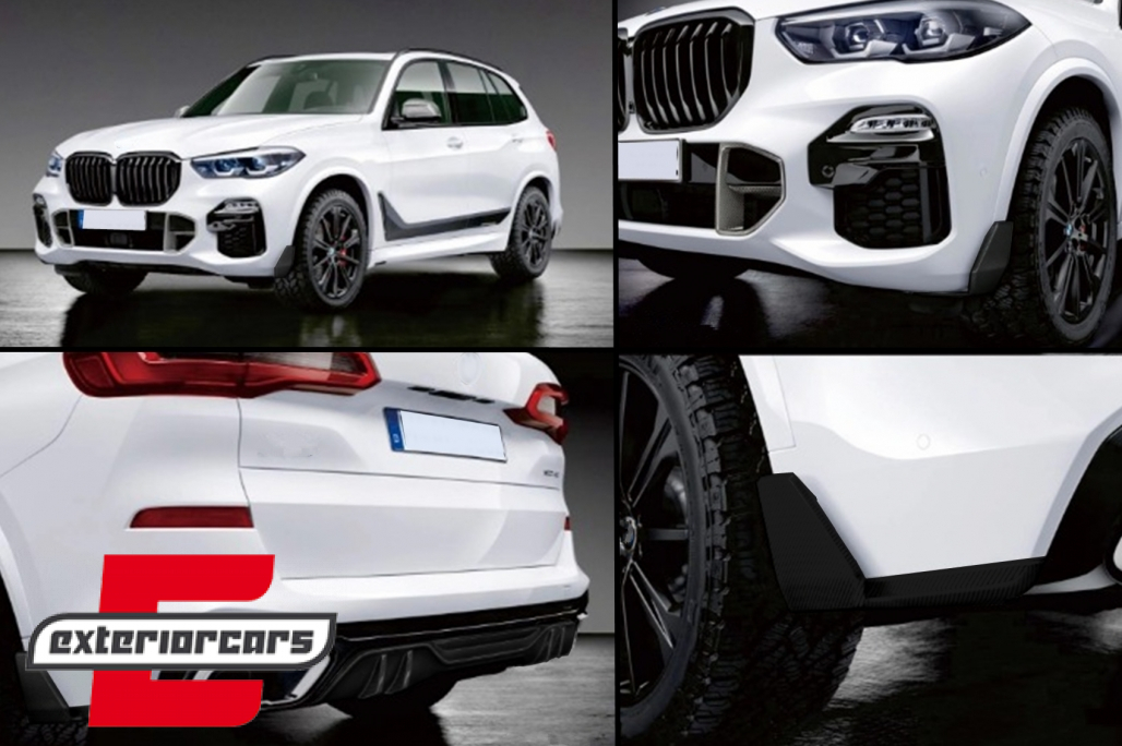 Aero bodykit M-Performance dizajn (piano crna) / BMW X5 G05 (2018-2022) - Slika 18