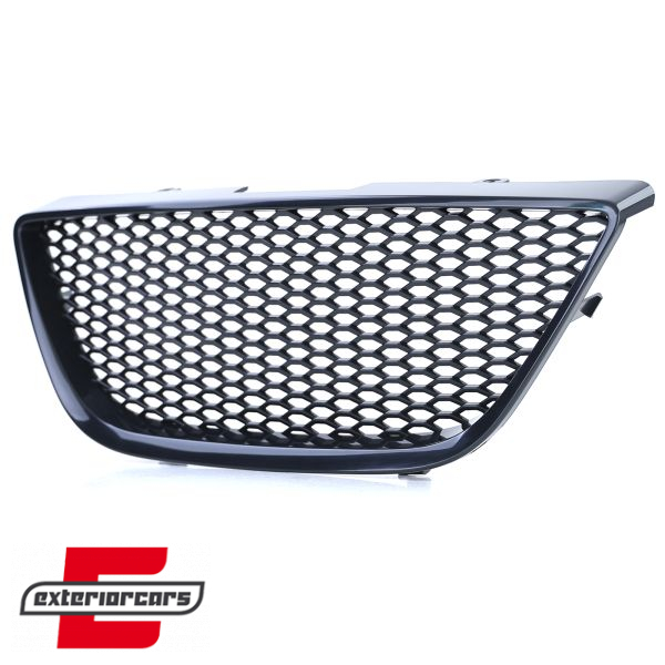 Prednja maska saće dizajn (mat crna) / Seat Ibiza 6J (2008-2012) - Slika 3