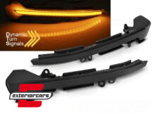 Žmigavci u retrovizoru LED SEQ (smoke) / Seat Leon III 5F (2013-2016) Ibiza KJ (2018-) Arona (2017-)