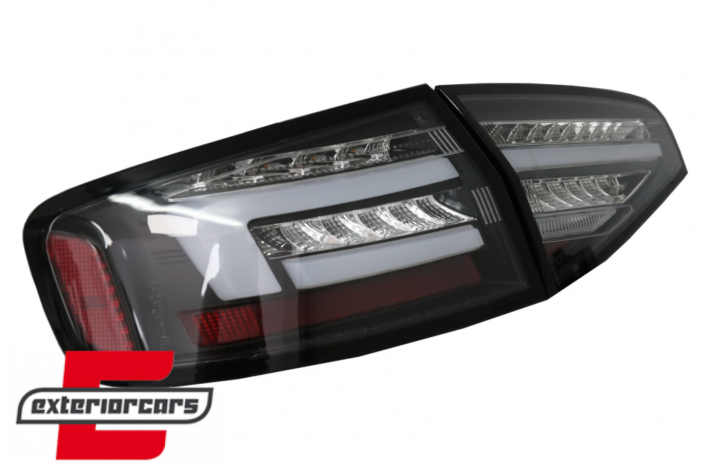 Full LED stražnja svjetla SEQ žmigavci (crna) / Audi A4 B8 limuzina (2012-2015) - Slika 4