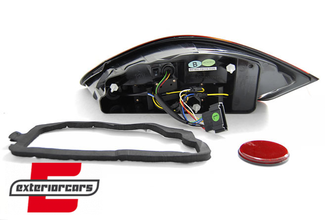 Full LED stražnja svjetla Dinamički Sekvencijalni žmigavci (crvena/kristal) / PORSCHE BOXSTER CAYMAN (05-08) - Slika 4