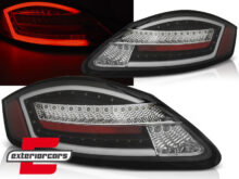 Full LED stražnja svjetla Dinamički Sekvencijalni žmigavci (crna) / PORSCHE BOXSTER CAYMAN (05-08)