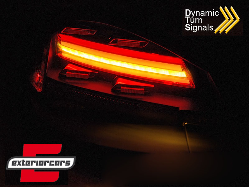 Full LED stražnja svjetla Dinamički Sekvencijalni žmigavci (crna/smoke) / PORSCHE BOXSTER/CAYMAN (09-12) - Slika 4