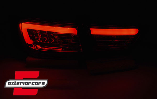 LED stražnja svjetla LightBar dizajn (crna) / Renault Clio IV (2013-2016) - Slika 2