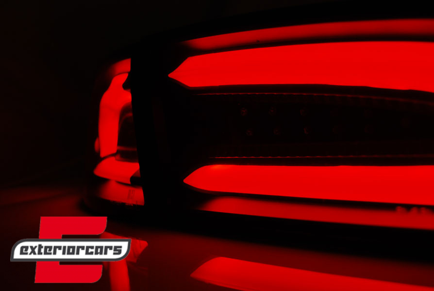 Full LED stražnja svjetla LightBar dizajn (crvena/smoke) / Seat Ibiza 6L (2002-2008) hatchback - Slika 4