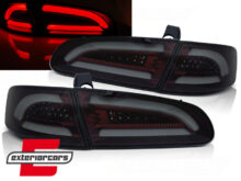 Full LED stražnja svjetla LightBar dizajn (crvena/smoke) / Seat Ibiza 6L (2002-2008) hatchback