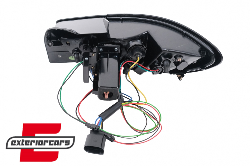 LED stražnja svjetla LightBar dizajn (crvena/kristal) / Seat Ibiza 6J (2008-2012) hatchback 3V - Slika 10