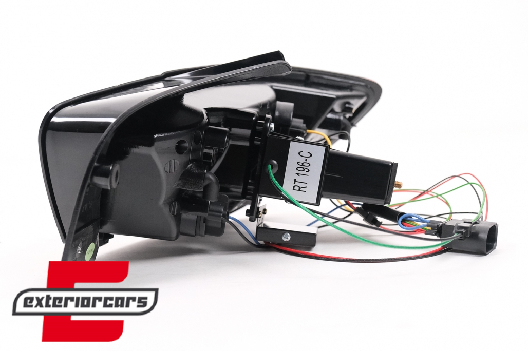 LED stražnja svjetla LightBar dizajn (crvena/kristal) / Seat Ibiza 6J (2008-2012) hatchback 3V - Slika 12