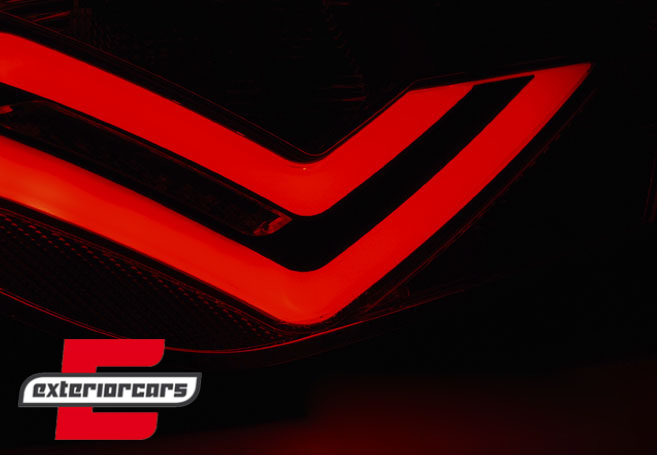 LED stražnja svjetla LightBar dizajn (smoke) / Seat Ibiza 6J (2008-2012) hatchback 3V - Slika 4