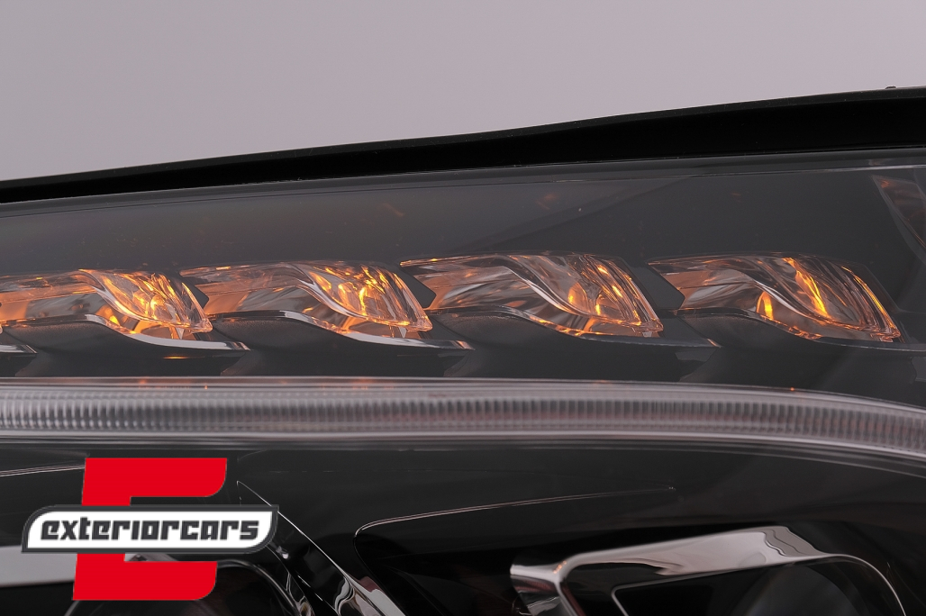 Full LED prednja svjetla (crna) / Mercedes C-klasa W205 S205 A205 C205 (2014-2018) - Slika 12