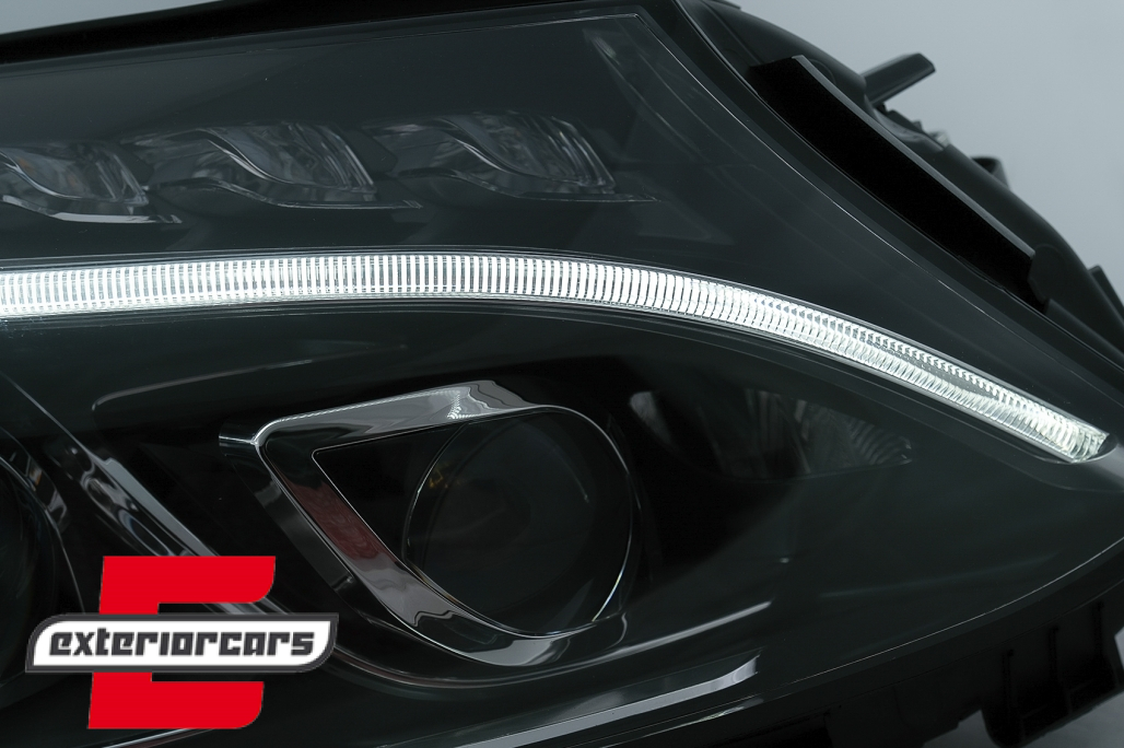 Full LED prednja svjetla (crna) / Mercedes C-klasa W205 S205 A205 C205 (2014-2018) - Slika 3