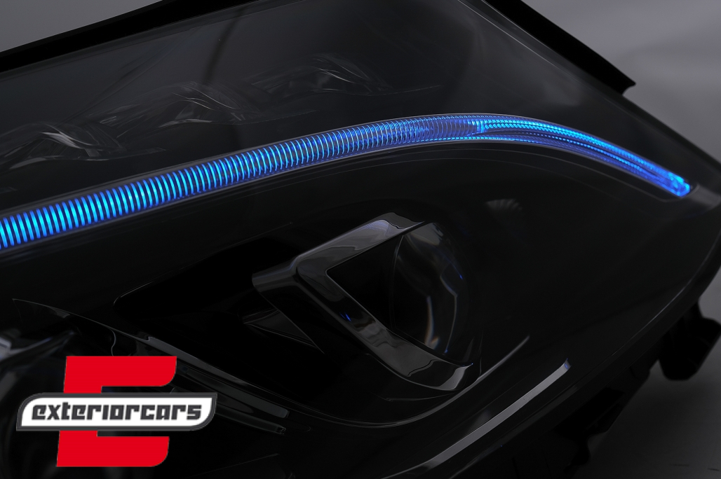 Full LED prednja svjetla (crna) / Mercedes C-klasa W205 S205 A205 C205 (2014-2018) - Slika 7